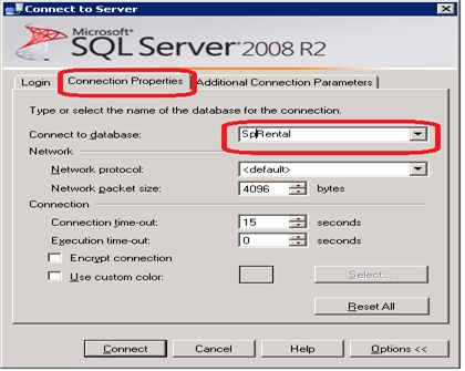 Connection Properties